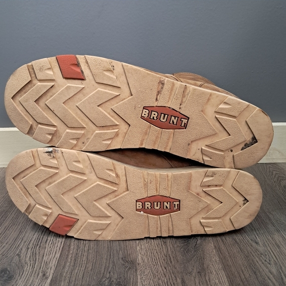 BRUNT Workwear Marin Comp Toe Waterproof 8” Work Boots Size 15 - Picture 7 of 9